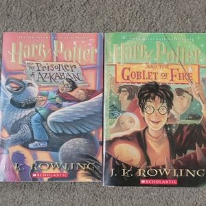 HARRY POTTER BOOKS 3 & 4
